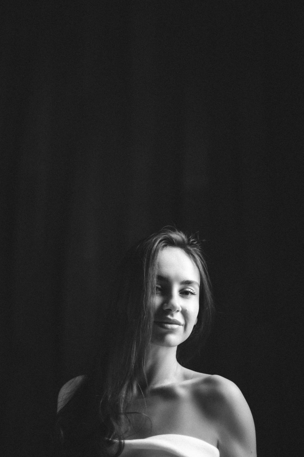PORTRAIT - чб в студии