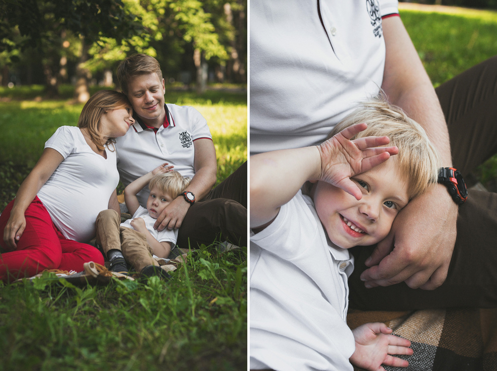 FAMILY - Алена и Илья с Арсением. Ожидание.