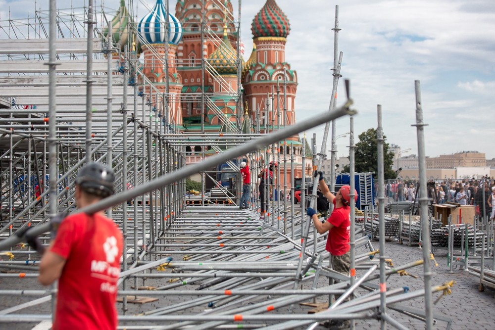 Бокс на Красной Площади