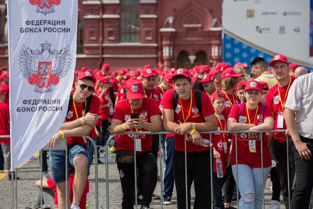 Бокс на Красной Площади