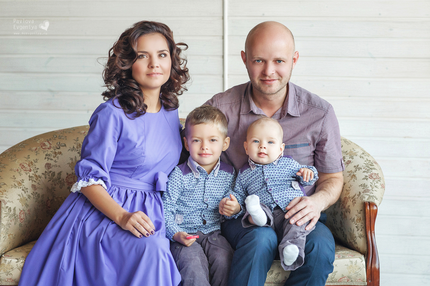 Евгения и семья