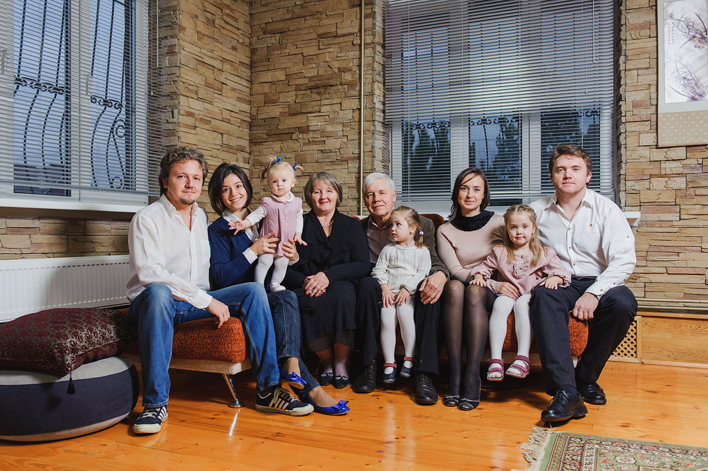 FAMILY (СЕМЕЙНОЕ ФОТО) - Марат + Маша + Лия - Семейная фотосъемка