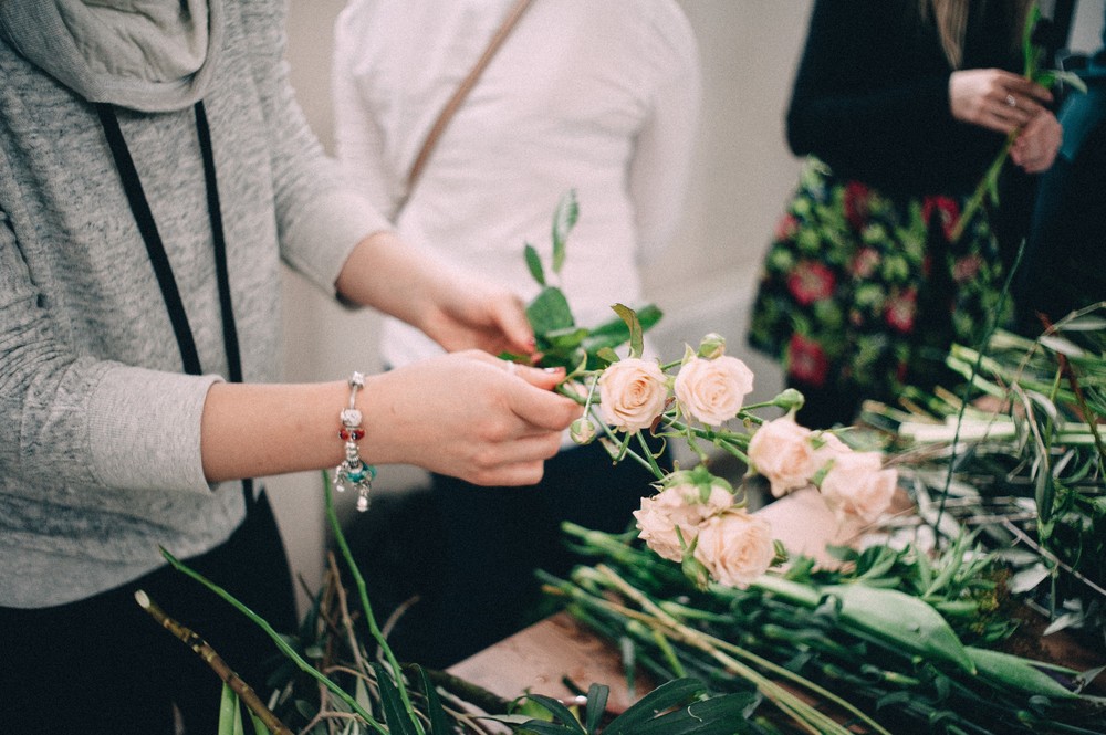 MOSCOWFLOWERSCHOOL МК на тему 