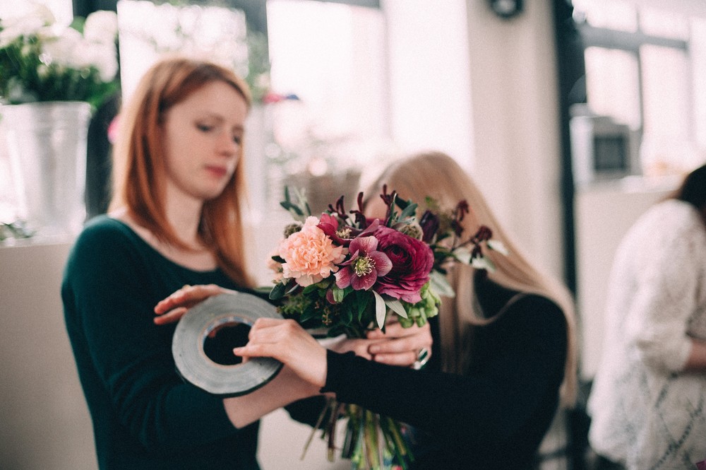 MOSCOWFLOWERSCHOOL МК на тему 