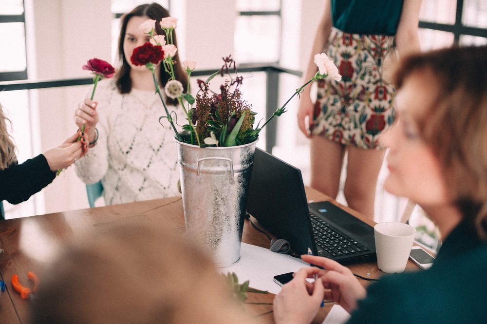 MOSCOWFLOWERSCHOOL МК на тему 