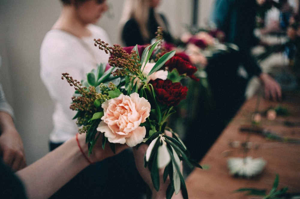 MOSCOWFLOWERSCHOOL МК на тему 