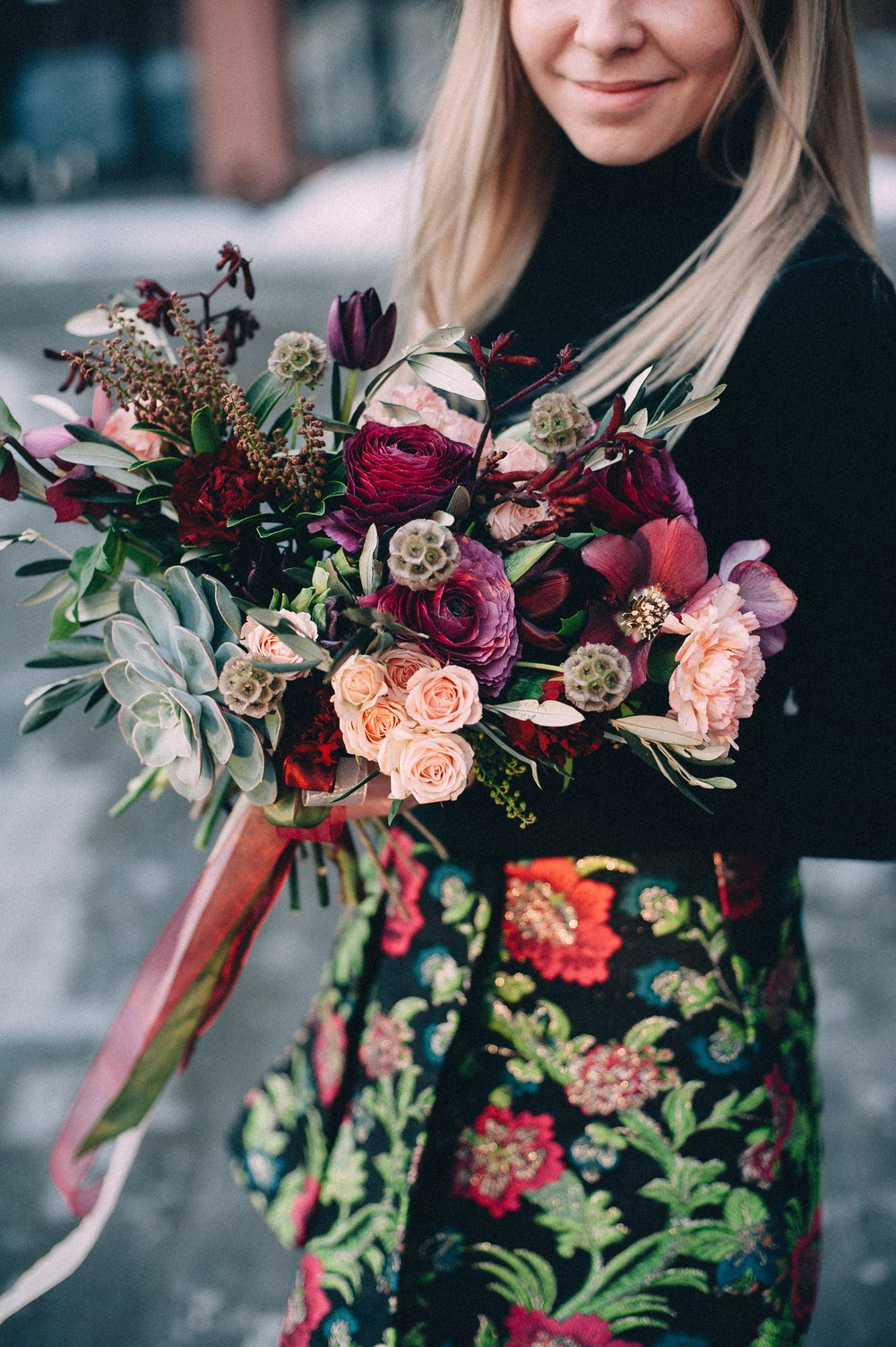 MOSCOWFLOWERSCHOOL МК на тему 