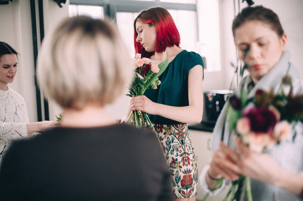 MOSCOWFLOWERSCHOOL МК на тему 