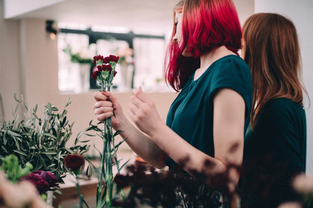 MOSCOWFLOWERSCHOOL МК на тему 