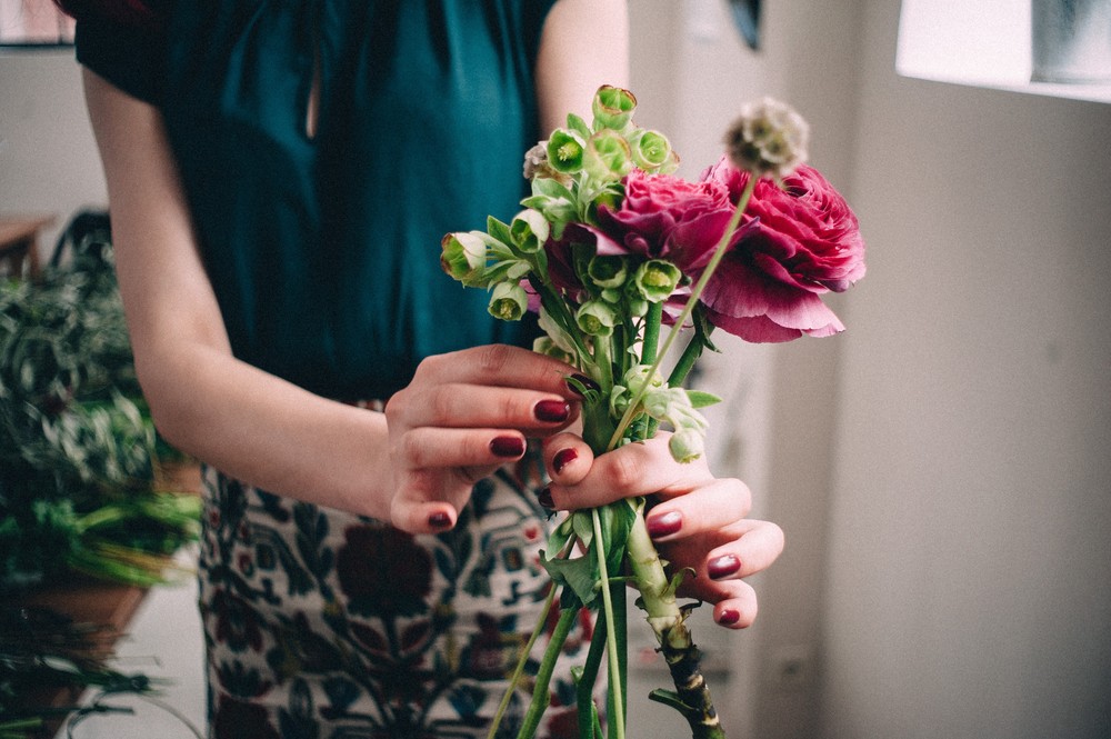 MOSCOWFLOWERSCHOOL МК на тему 