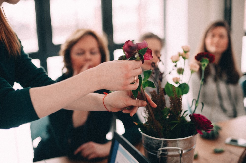 MOSCOWFLOWERSCHOOL МК на тему 