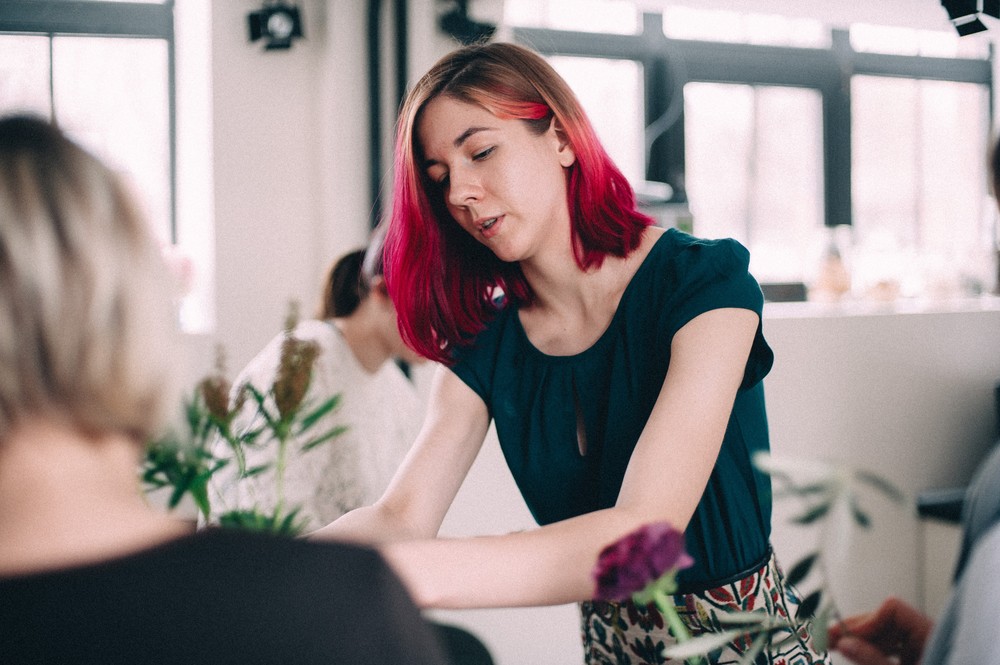 MOSCOWFLOWERSCHOOL МК на тему 