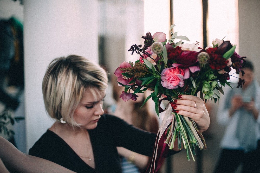 MOSCOWFLOWERSCHOOL МК на тему 