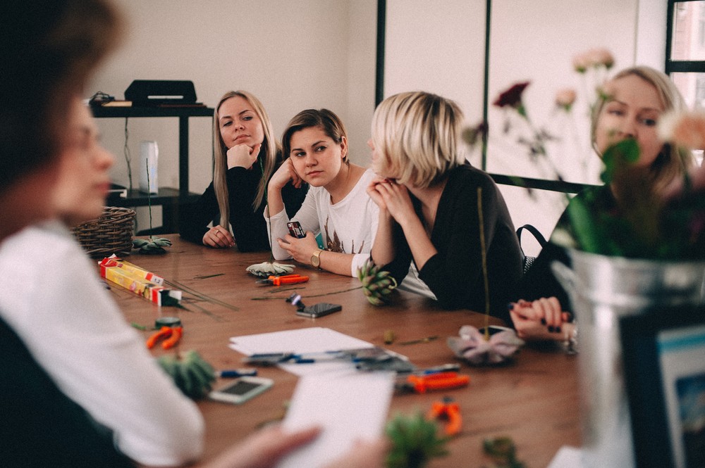 MOSCOWFLOWERSCHOOL МК на тему 