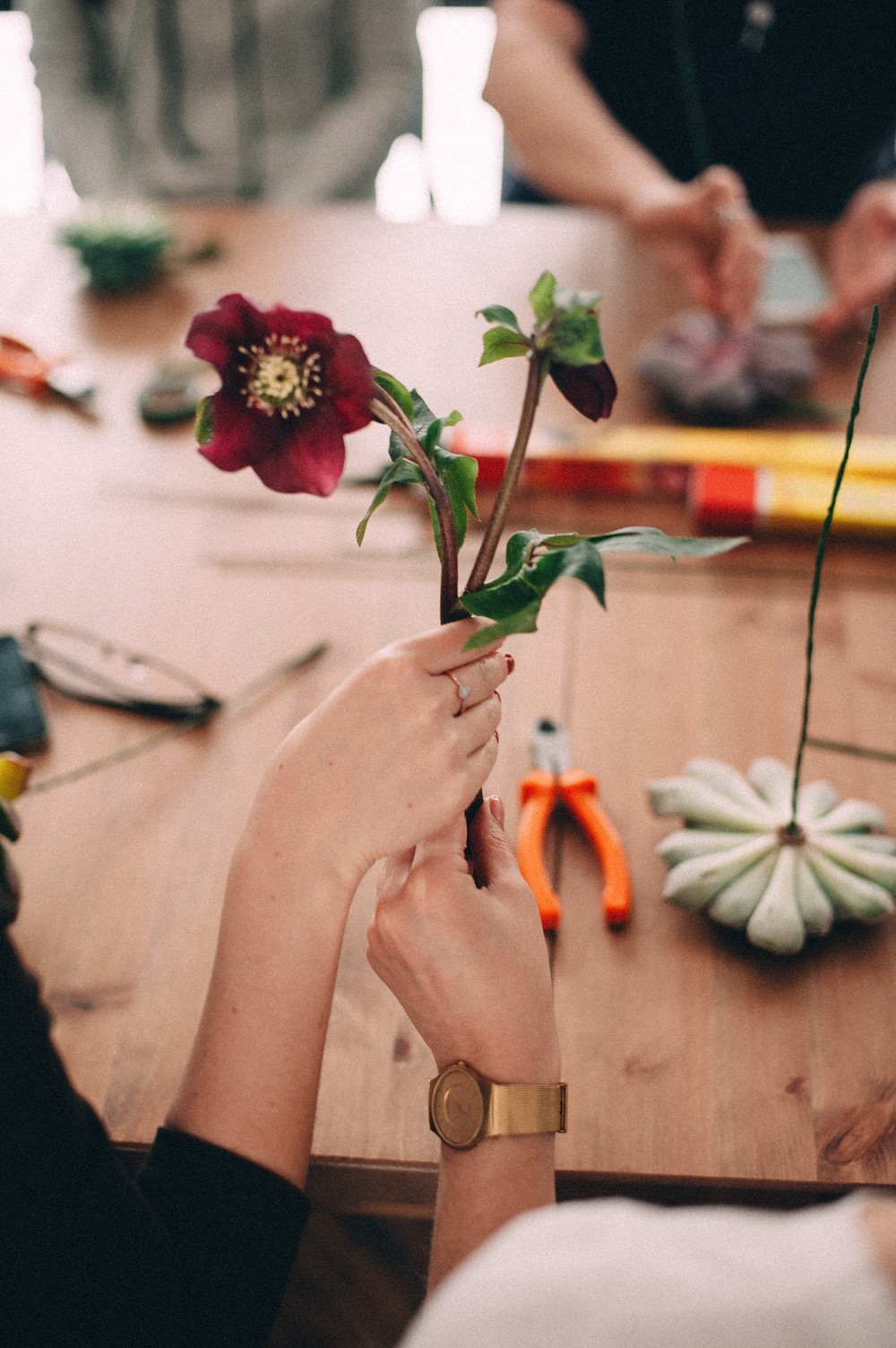 MOSCOWFLOWERSCHOOL МК на тему 