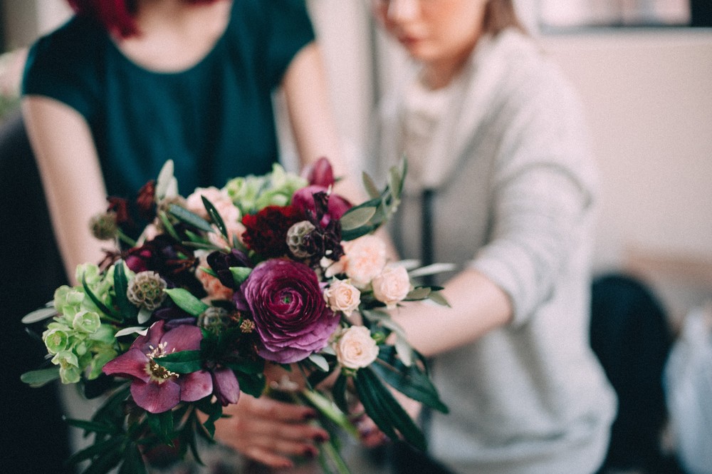 MOSCOWFLOWERSCHOOL МК на тему 