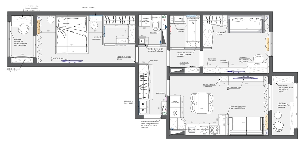 Дизайн проект интерьера в Липецке