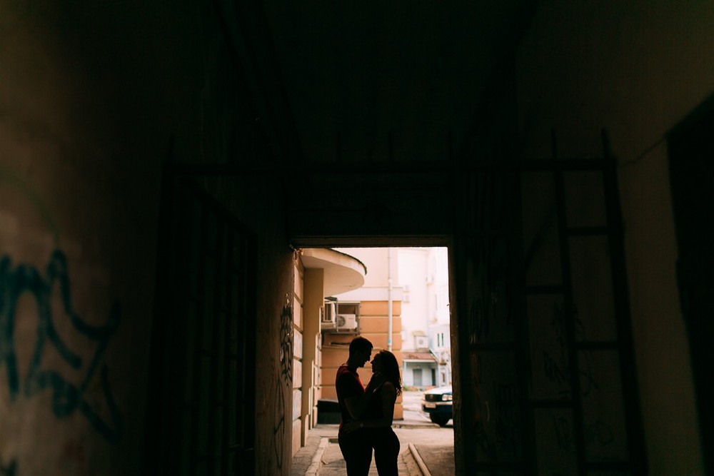 Love story на крыше