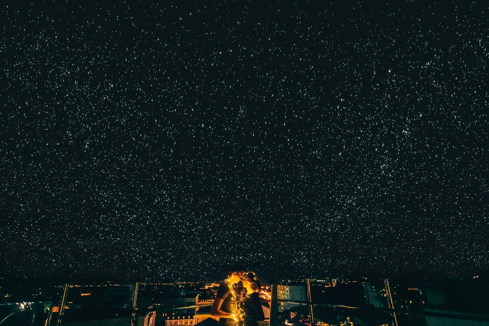 Love story на крыше