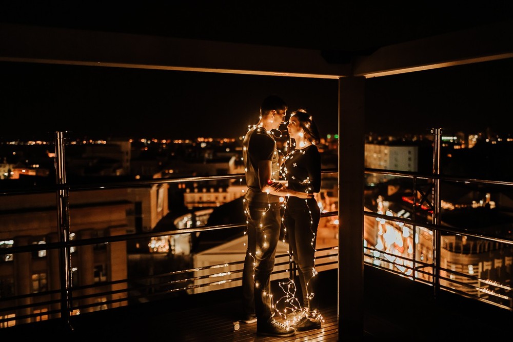 Love story на крыше