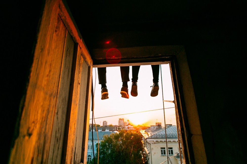 Love story на крыше