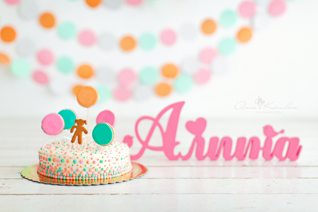 Первый годик Амины