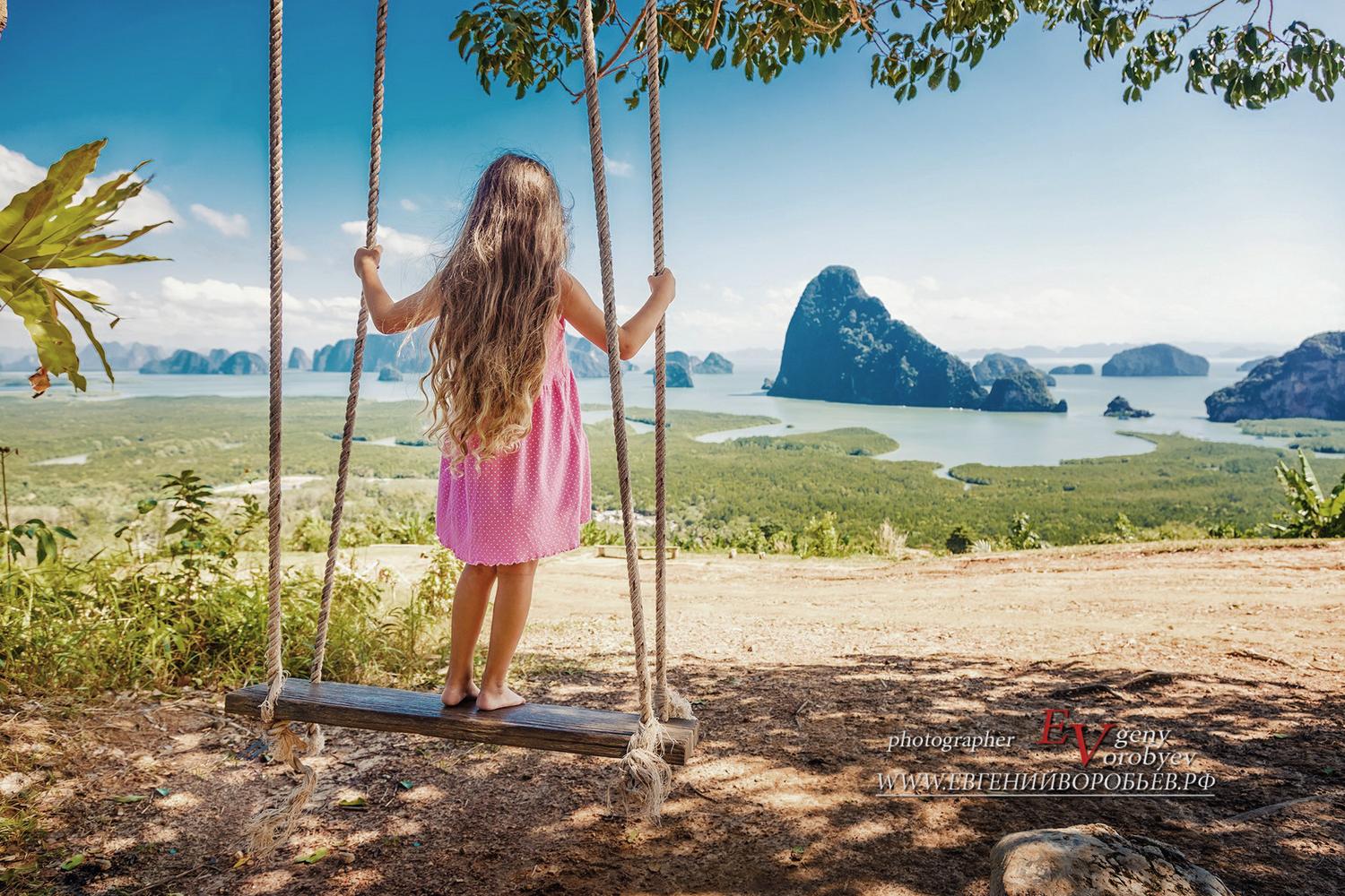 семейный пляж Семейная детская фотосессия фотограф в Тайланде Пхукете Thailand Phuket