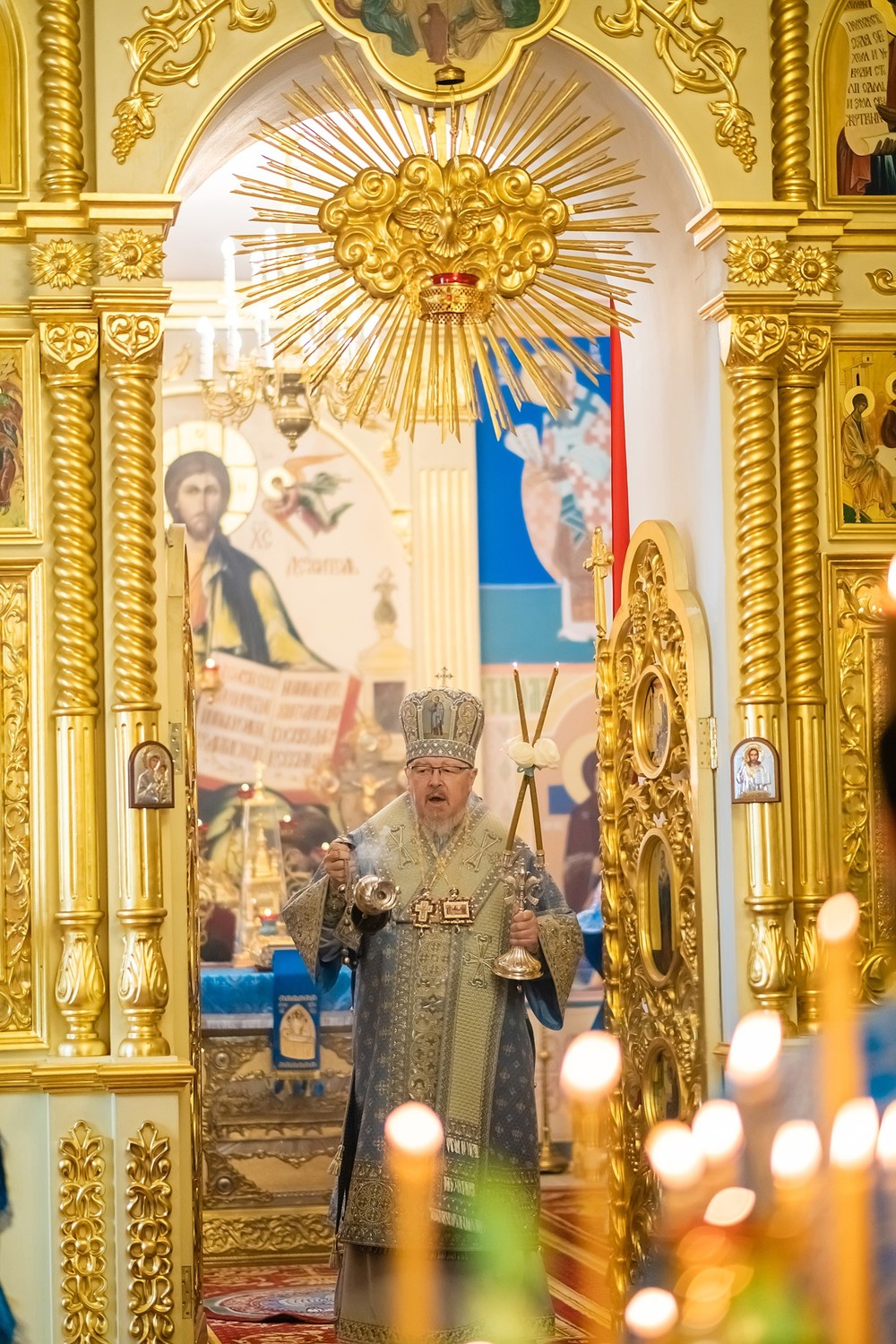 митрополит Красноярский и Ачинский Пантелеимон успенский мужской монастырь Енисей храм церковь монах