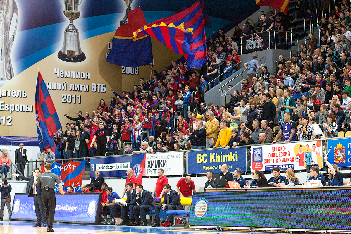 Единая лига ВТБ. Химки – ЦСКА М 08.02.15