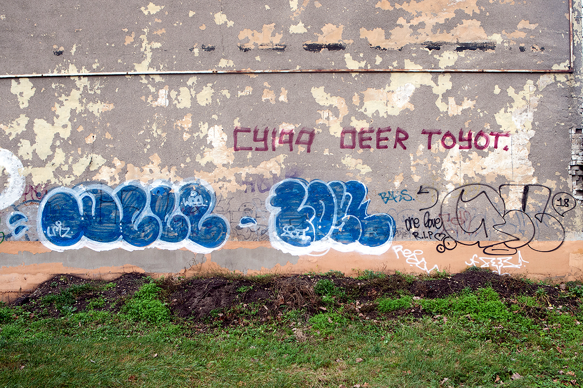 Riga graffiti and street art 2019