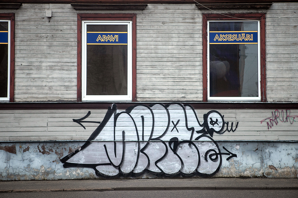 Riga graffiti and street art 2019