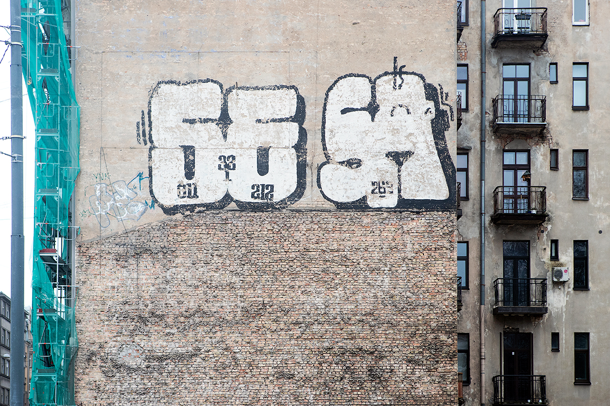 Riga graffiti and street art 2019