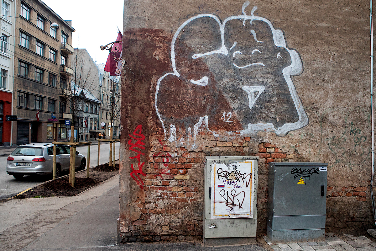 Riga graffiti and street art 2019