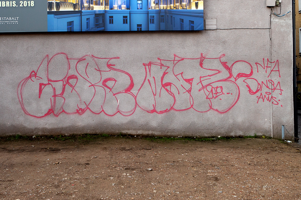 Riga graffiti and street art 2019