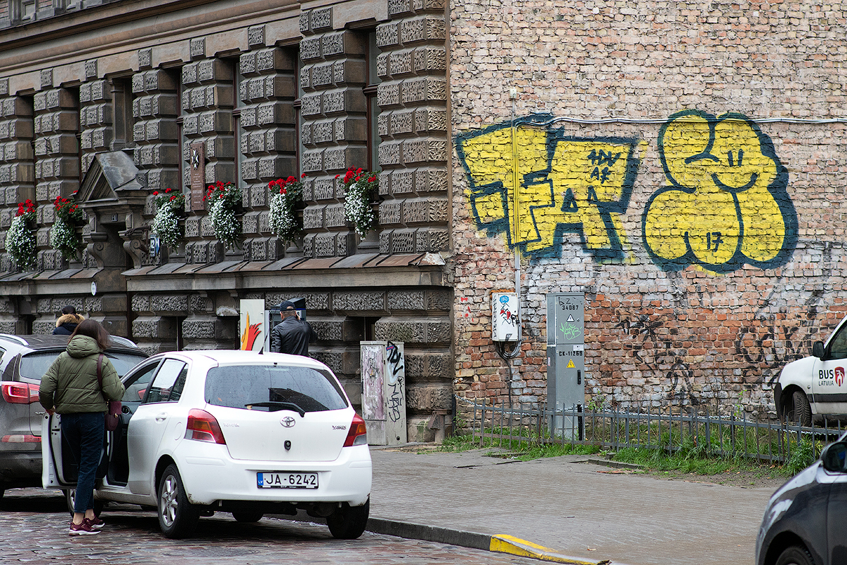 Riga graffiti and street art 2019