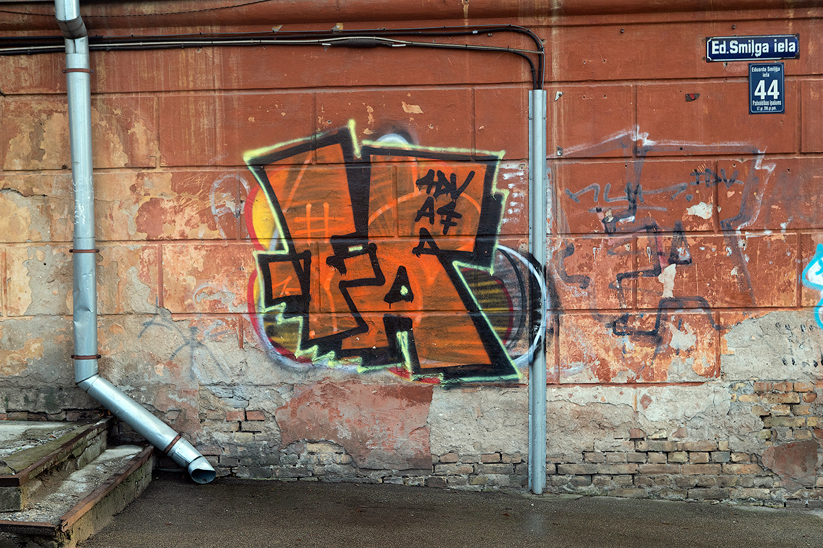 Riga graffiti and street art 2019