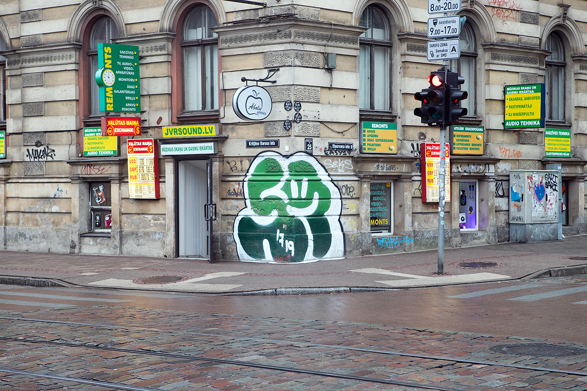 Riga graffiti and street art 2019