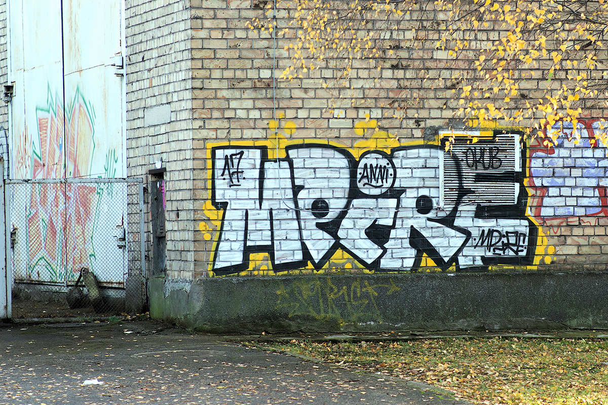 Riga graffiti and street art 2019
