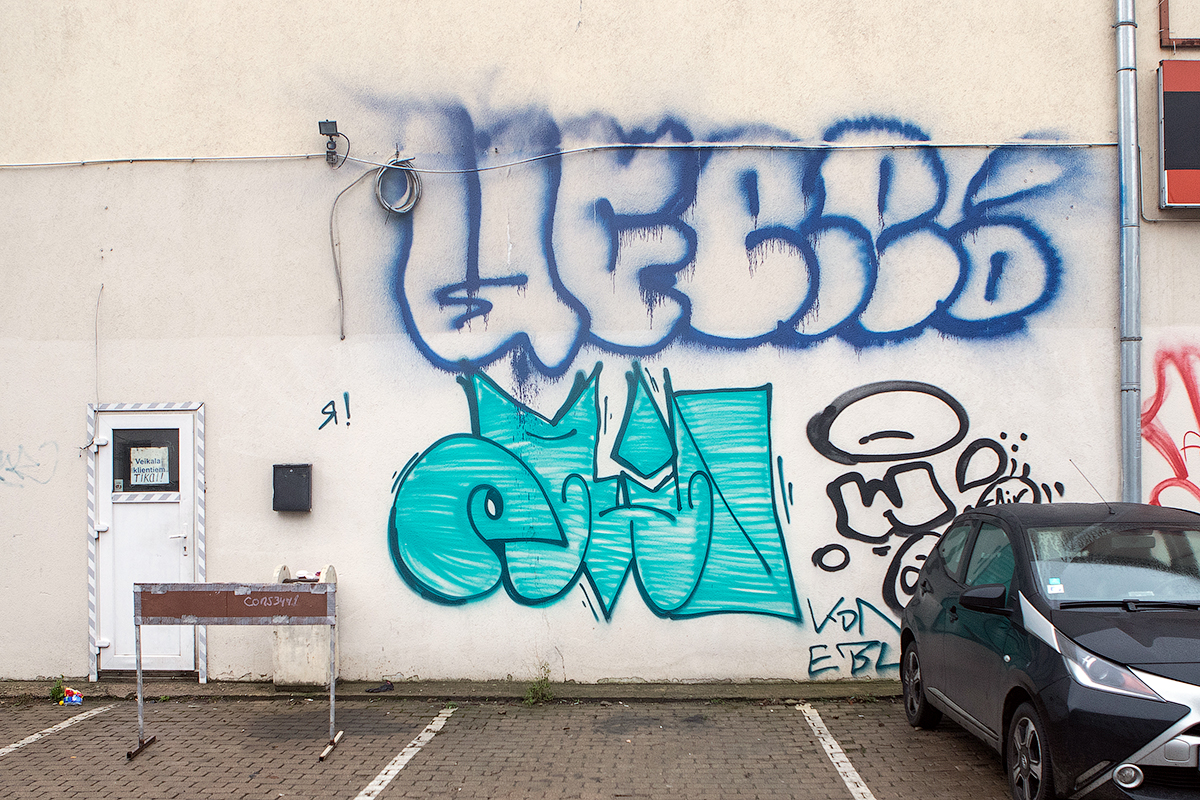 Riga graffiti and street art 2019