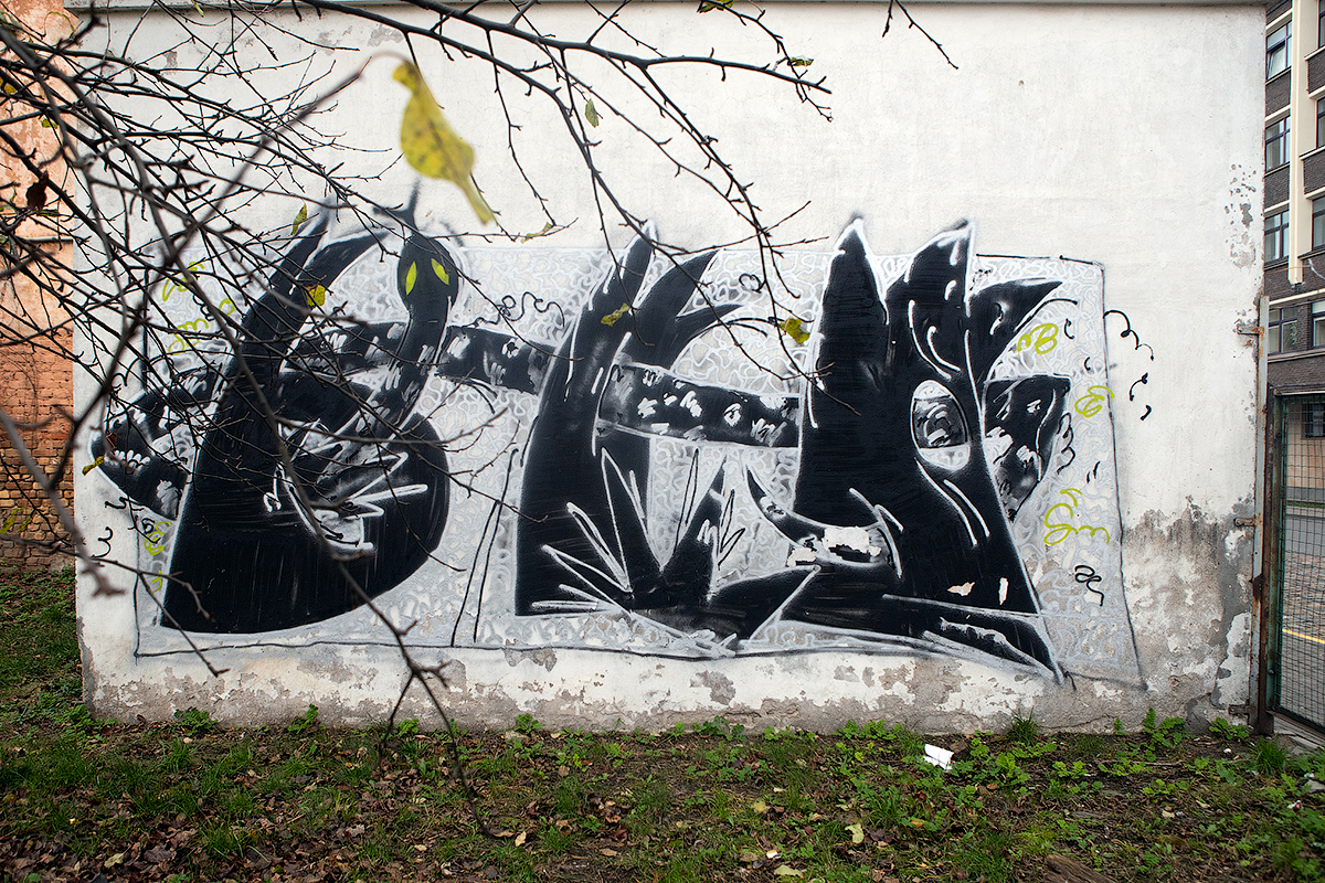 Riga graffiti and street art 2019