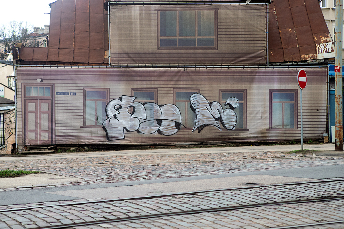 Riga graffiti and street art 2019