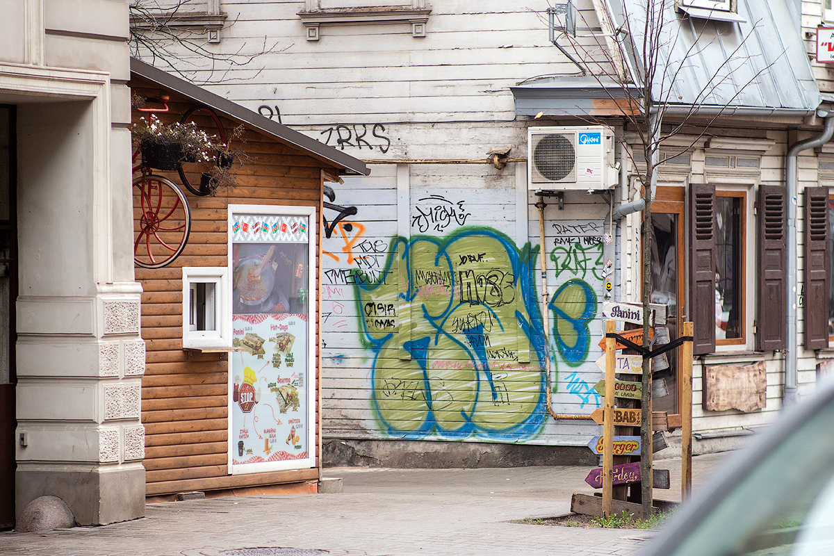 Riga graffiti and street art 2019