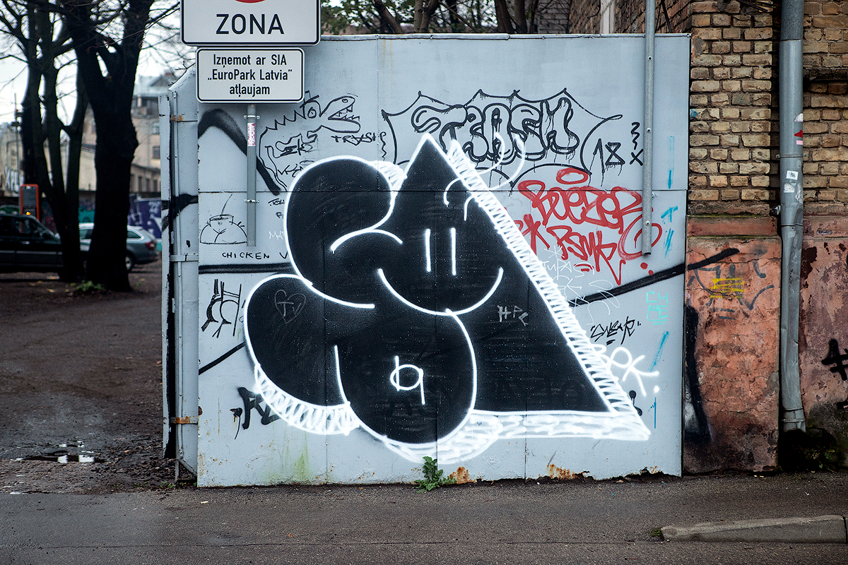 Riga graffiti and street art 2019