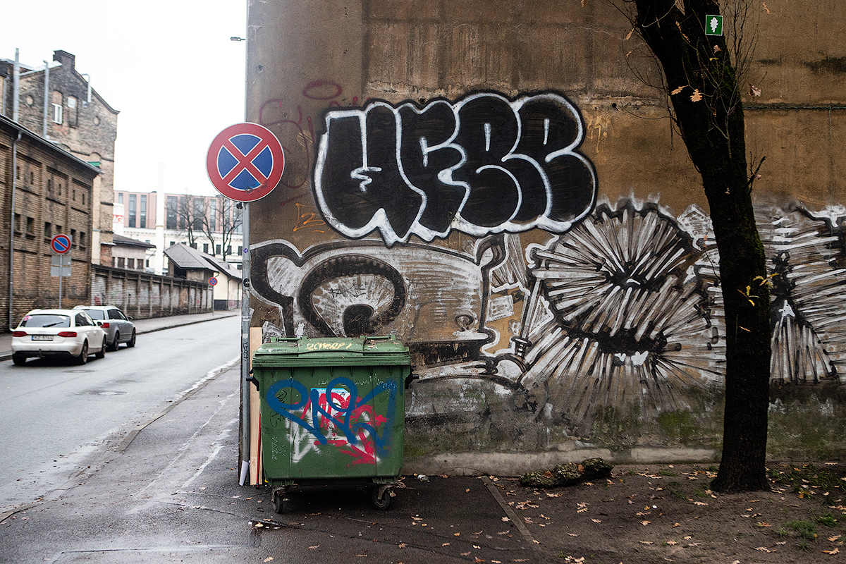 Riga graffiti and street art 2019