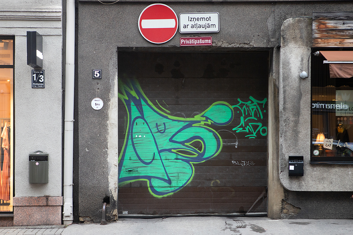 Riga graffiti and street art 2019