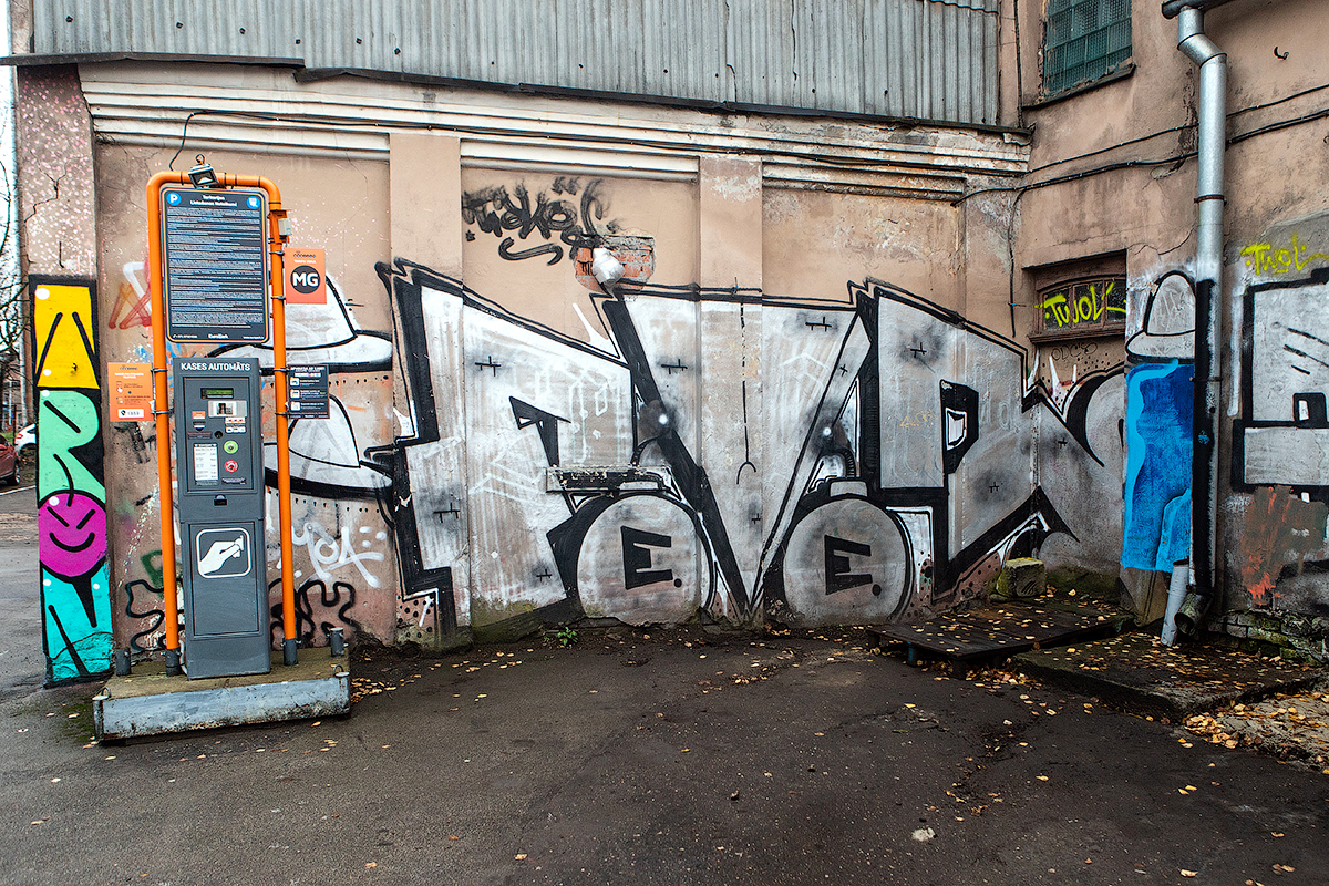 Riga graffiti and street art 2019