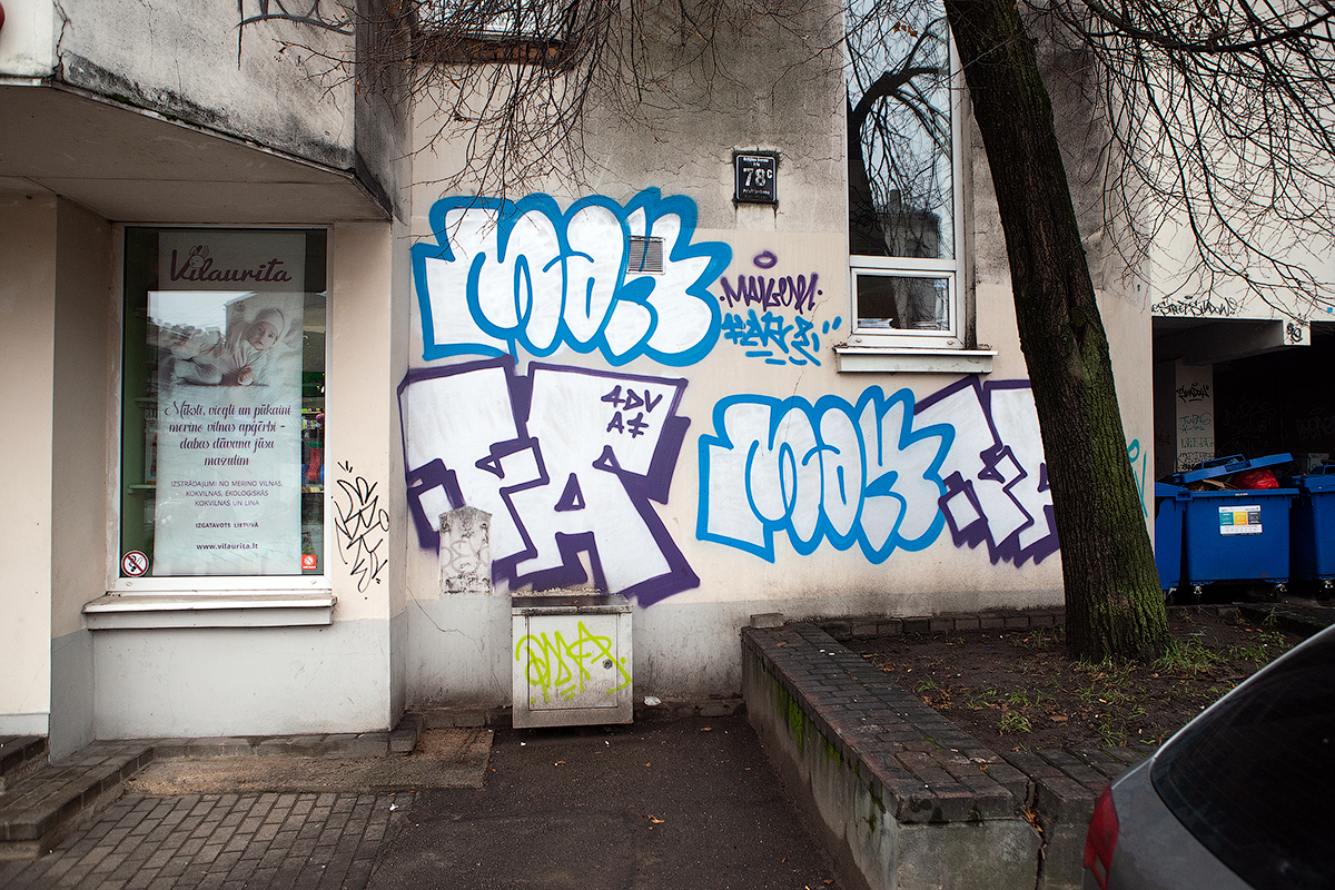 Riga graffiti and street art 2019
