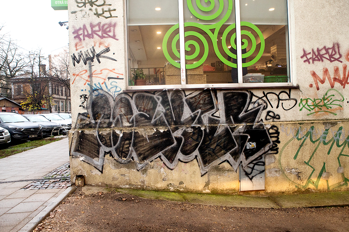 Riga graffiti and street art 2019