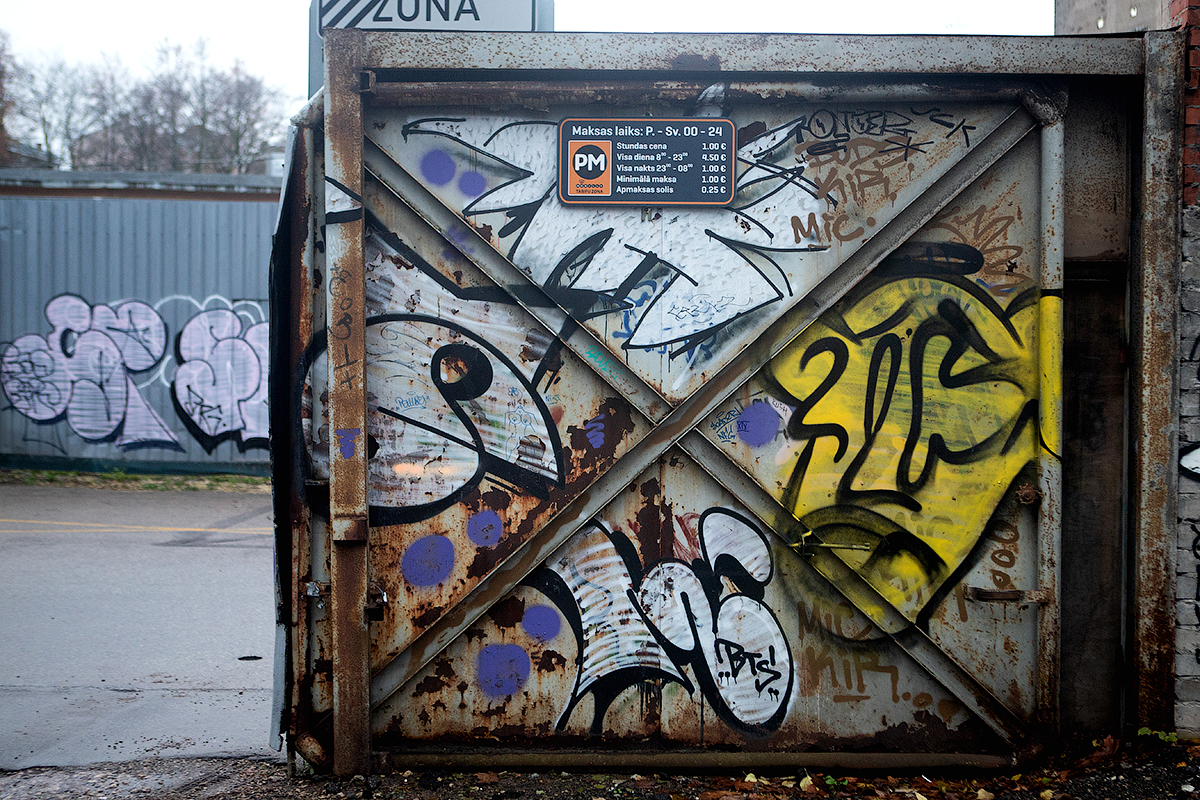 Riga graffiti and street art 2019