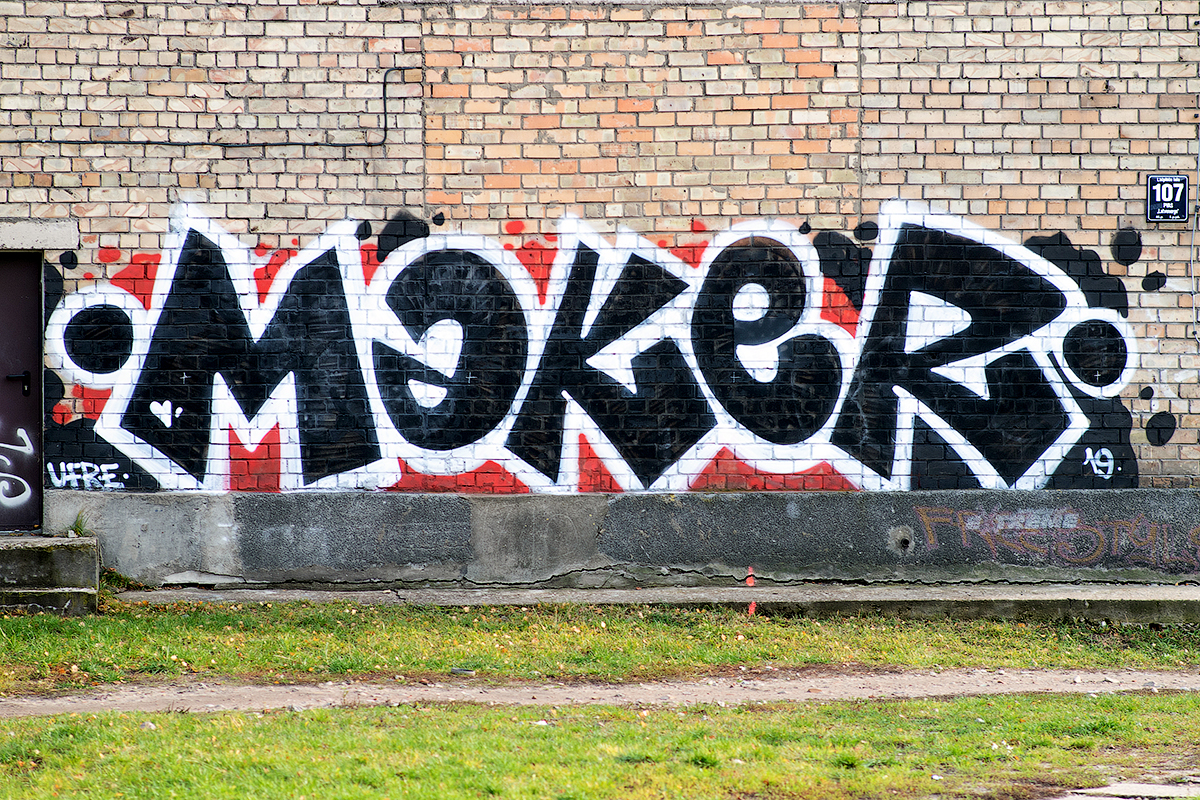 Riga graffiti and street art 2019
